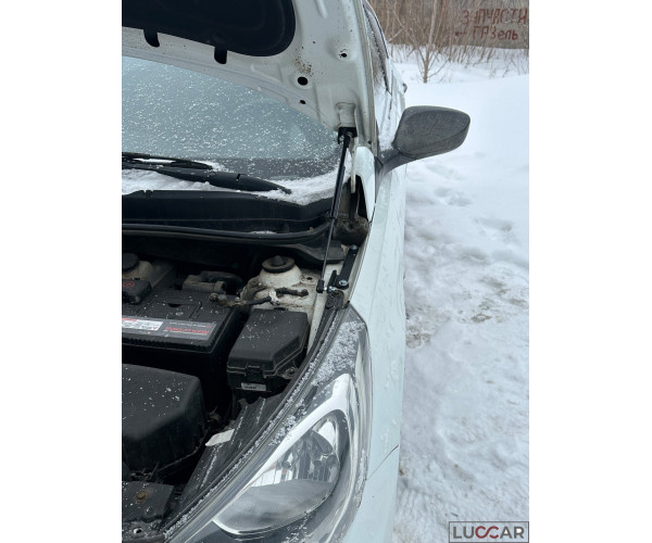 Газовый упор капота Hyundai Solaris 1 (Хендай Солярис) 2010–2017, без сверления