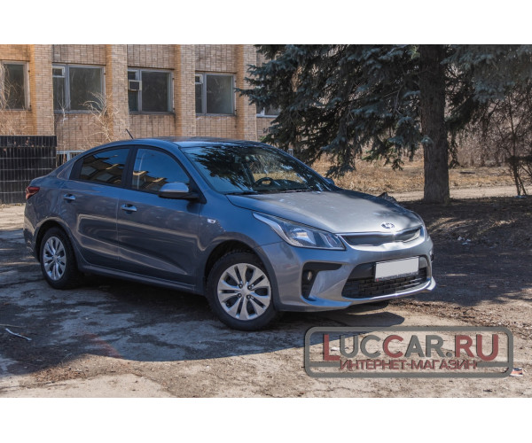 Защитные накладки на арки (АБС) Kia Rio 4 с 2017г.в.-н.в.