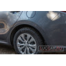 Защитные накладки на арки (АБС) Kia Rio 4 с 2017г.в.-н.в.