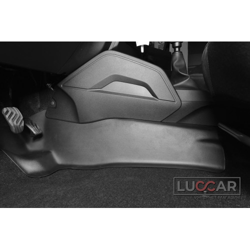 Накладки на ковролин центрального тоннеля Renault Duster с 2021г. в.- н.в.