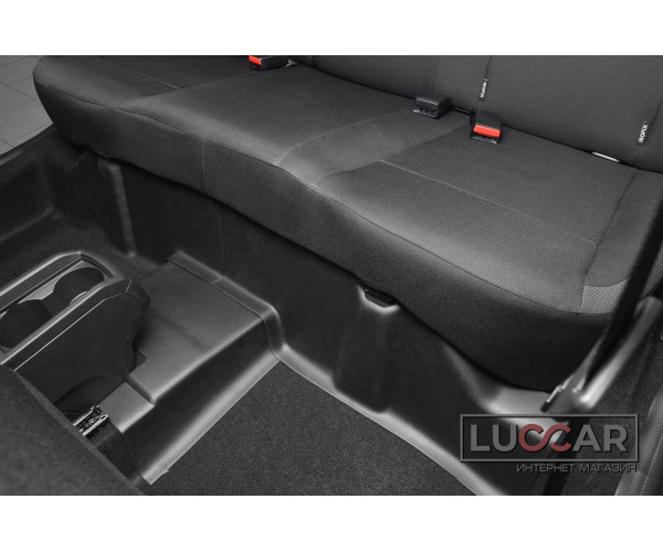 Накладки на ковролин заднего ряда сиденья Renault Duster с 2021 г.в - н.в.