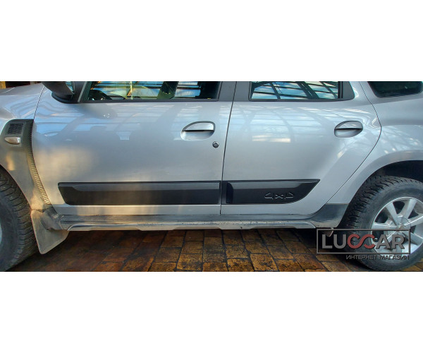 Молдинги на двери Renault Duster II (ABS) с 2021- н.в.