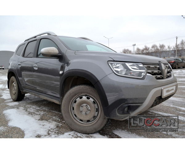 Расширители колесных арок Renault Duster II (ABS)  с 2021- н.в.