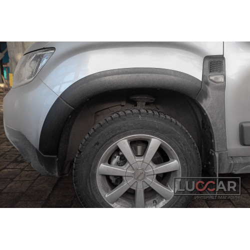 Расширители колесных арок Renault Duster II (ABS)  с 2021- н.в.