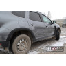 Расширители колесных арок Renault Duster II (ABS)  с 2021- н.в.