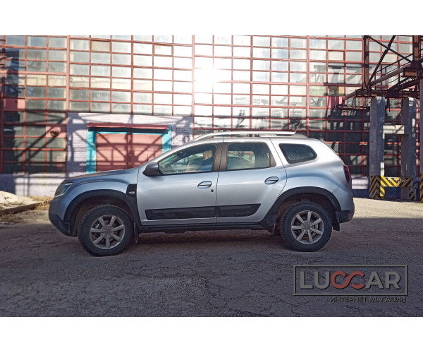 Расширители колесных арок Renault Duster II (ABS)  с 2021- н.в.