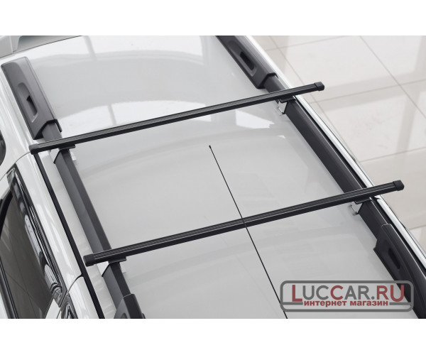 Поперечины на заводские рейлинги Renault Duster (рестайлинг) с 2016г.