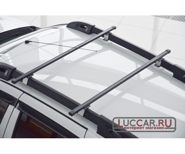 Поперечины на заводские рейлинги Renault Duster (рестайлинг) с 2016г.