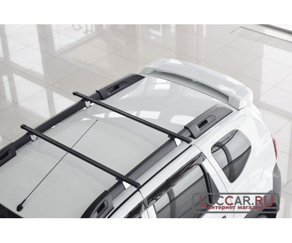 Поперечины на заводские рейлинги Renault Duster (рестайлинг) с 2016г.