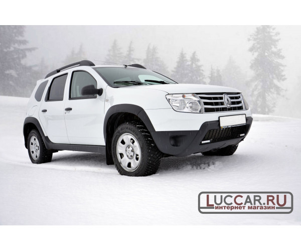 Защита порогов "Чистые штаны"Renault Duster