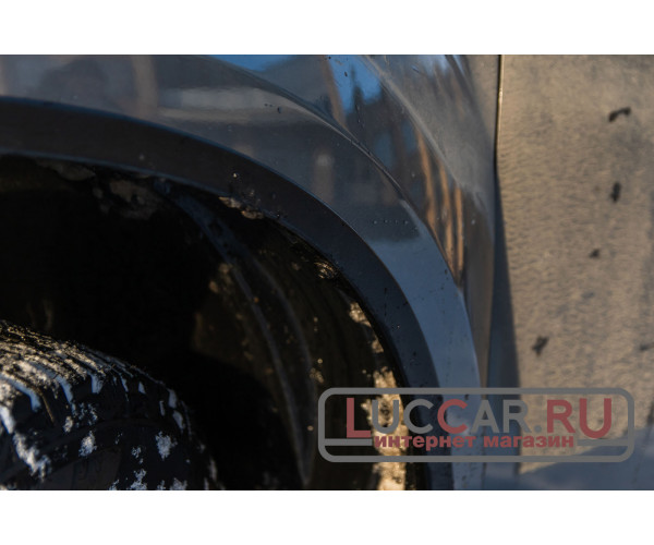 Защитные накладки на арки (АБС) Renault Duster