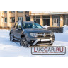 Защитные накладки на арки (АБС) Renault Duster