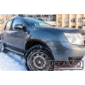 Защитные накладки на арки (АБС) Renault Duster