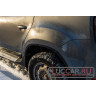 Защитные накладки на арки (АБС) Renault Duster