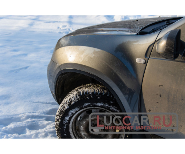 Защитные накладки на арки (АБС) Renault Duster