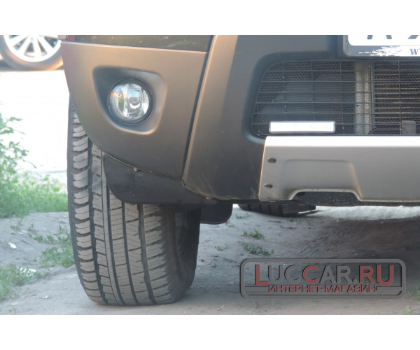Аэродинамические передние щитки Renault Duster 2