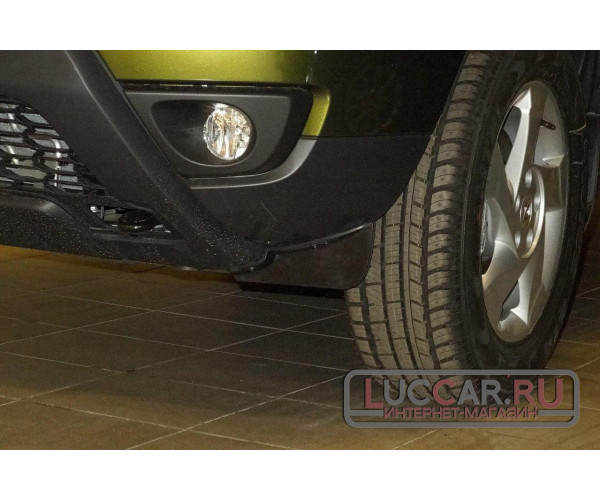 Аэродинамические передние щитки Renault Duster 2