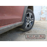 Брызговики передние увеличенные Renault Logan STEPWAY, Sandero 2 STEPWAY