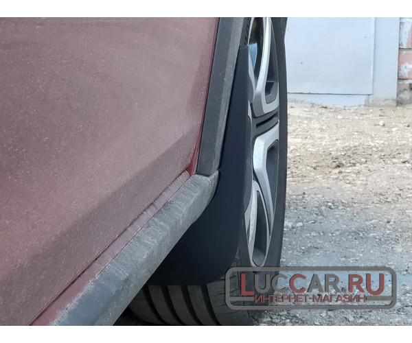 Брызговики передние увеличенные Renault Logan STEPWAY, Sandero 2 STEPWAY
