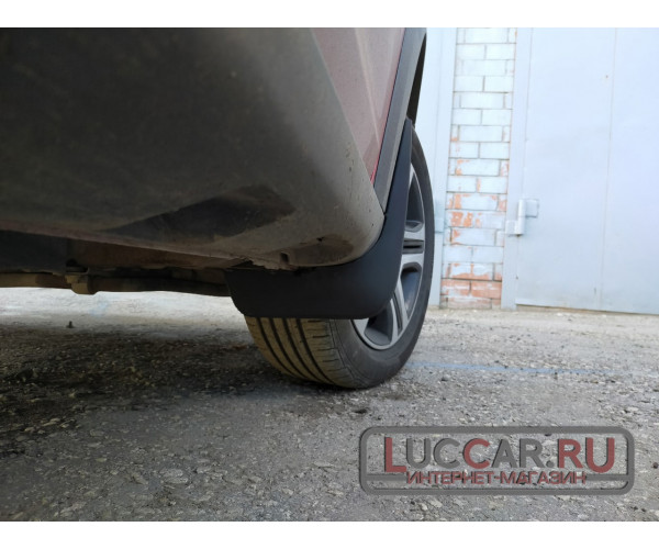 Брызговики передние увеличенные Renault Logan STEPWAY, Sandero 2 STEPWAY