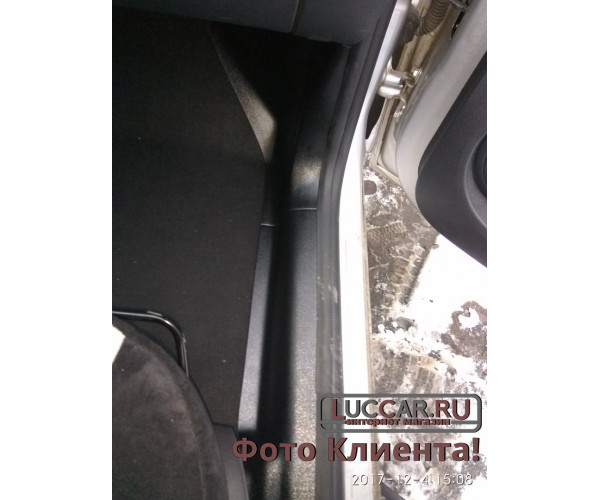 Накладки на ковролин передние Рено Логан 2, Сандеро 2 