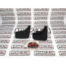Брызговики задние увеличенные Renault Sandero 2