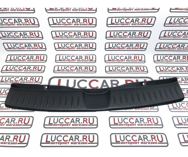 Накладка на задний бампер (АБС) Рено Сандеро 2 с 2014г.