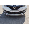Защита переднего бампера двойная диаметр трубы 63/63мм (НПС) Renault Kaptur