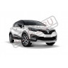 Защита переднего бампера одинарная диаметр трубы 63мм Renault Kaptur (НПС)