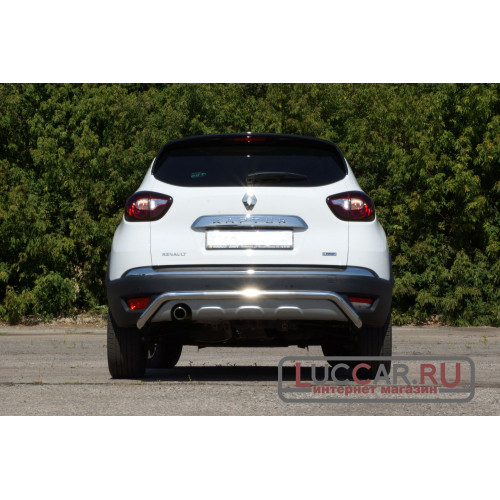 Защита заднего бампера диаметр трубы 51 мм (НПС) Renault Kaptur