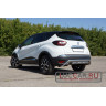 Защита заднего бампера диаметр трубы 51 мм (НПС) Renault Kaptur