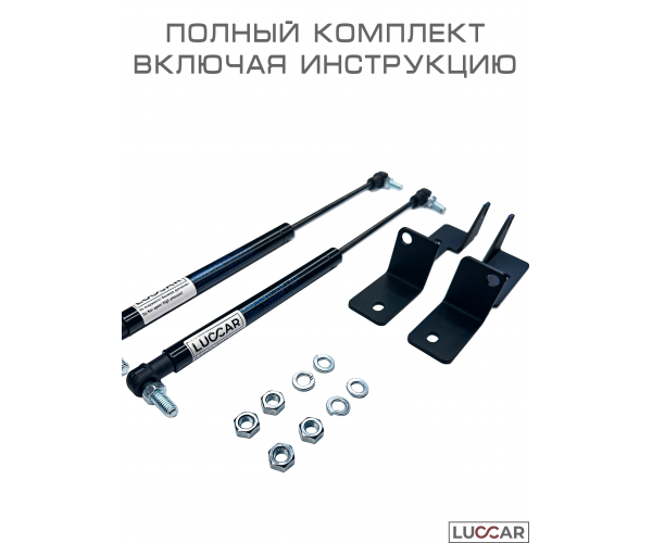 Газовый упор капота Renault Kaptur (Рено Каптюр 2016-н.в.)