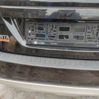 Накладка на задний бампер (АБС) для Lada Granta Fl Универсал (Ваз 2194) Накладка на задний бампер (АБС) для Lada Granta Fl Универсал (Ваз 2194)