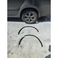Защитные накладки на арки (АБС) для Lada Granta FL Защитные накладки на арки (АБС) для Lada Granta FL