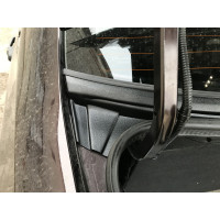 Накладка в проём заднего стекла (Жабо Без скотча) для Lada Granta Fl Седан