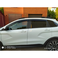 Cross-обвес "Нового образца" для Lada Xray ( Расширители колёсных арок и порогов, защита бампера) Cross-обвес "Нового образца" для Lada Xray ( Расширители колёсных арок и порогов, защита бампера)