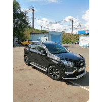 Накладки на ковролин задние для Lada Xray Накладки на ковролин задние для Lada Xray