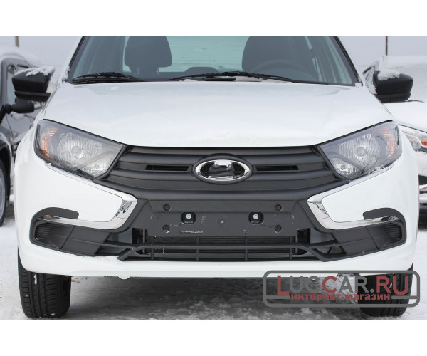 Зимняя заглушка решетки радиатора (АБС) для Lada Granta Fl (с 2018г.в. - н.в.)
