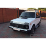 Светодиодные подфарники (надфарники) для Lada 4х4 (Нива) с дневными ходовыми огнями (оригинал)