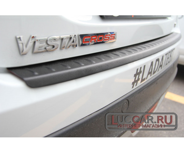 Накладка на задний бампер для Lada Vesta Sw Cross