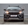 Защита переднего бампера двойная труба 51мм для Lada Vesta Sw Cross