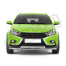 Защита переднего бампера двойная труба 51мм для Lada Vesta Sw Cross