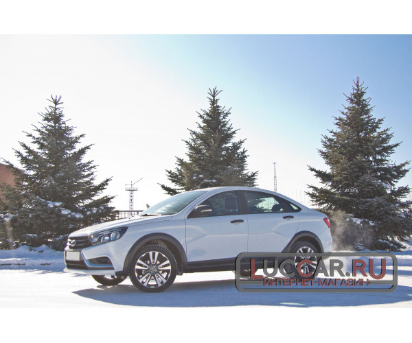 Cross-обвес для Lada Vesta (Накладки на колёсные арки и пороги)