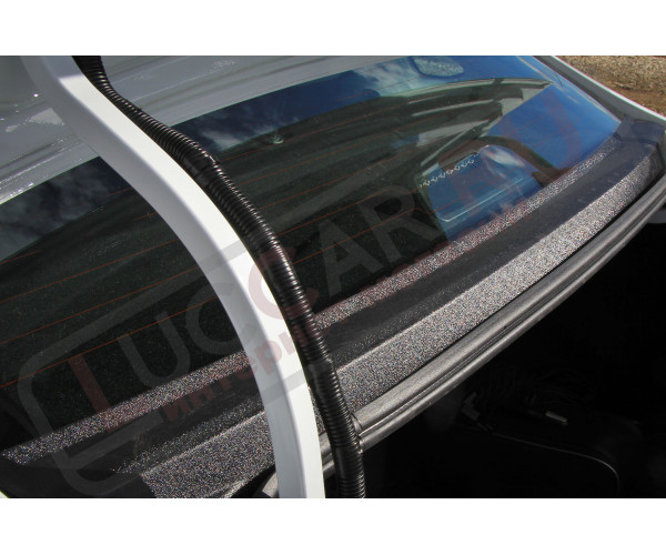 Накладка в проём заднего стекла (Жабо) для Лада Веста