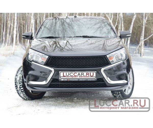 Решетка радиатора (ABS) для Lada Vesta (Classic/Comfort)