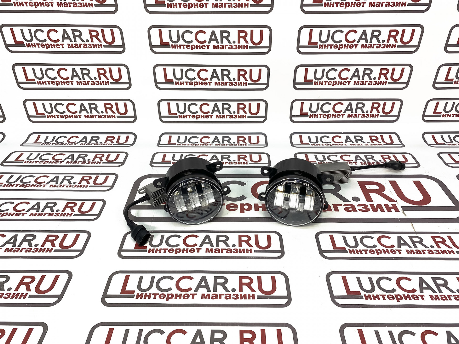 Светодиодные противотуманные передние фары SalMan Led 60W 5 Lada: Vesta ...