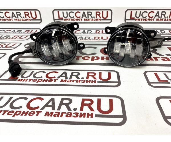 Светодиодные противотуманные передние фары SalMan Led 60W 5 для Lada: Vesta, X-Ray, Granta FL, Нива Urban