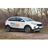 Защита переднего бампера двойная труба 51мм (НПС) для Lada Xray Cross