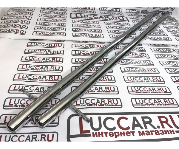 Защита порогов вогнутая труба диаметром 51мм (НПС) для Lada Xray Cross