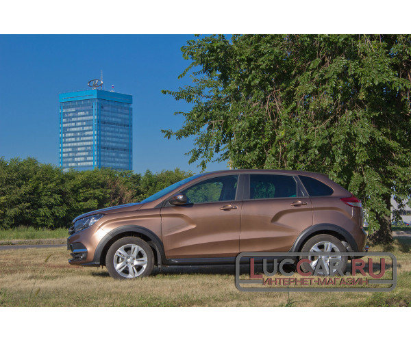 Cross-обвес для Lada Xray (Расширители колёсных арок и пороги 10 шт.)